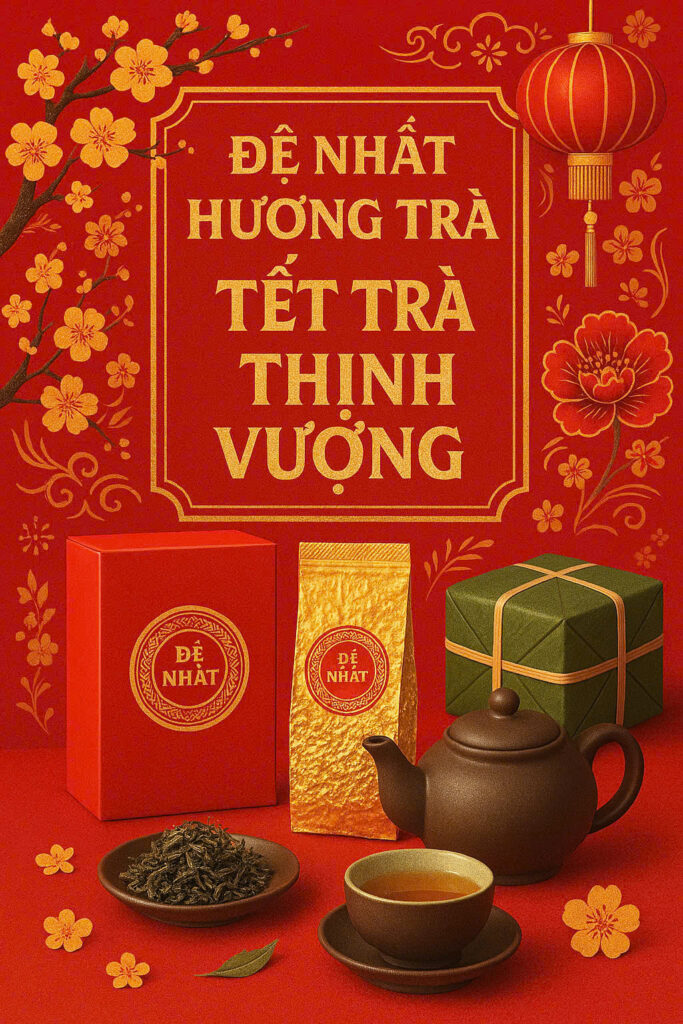 Set trà quà Tết sang trọng, tặng người thân dịp đầu xuân